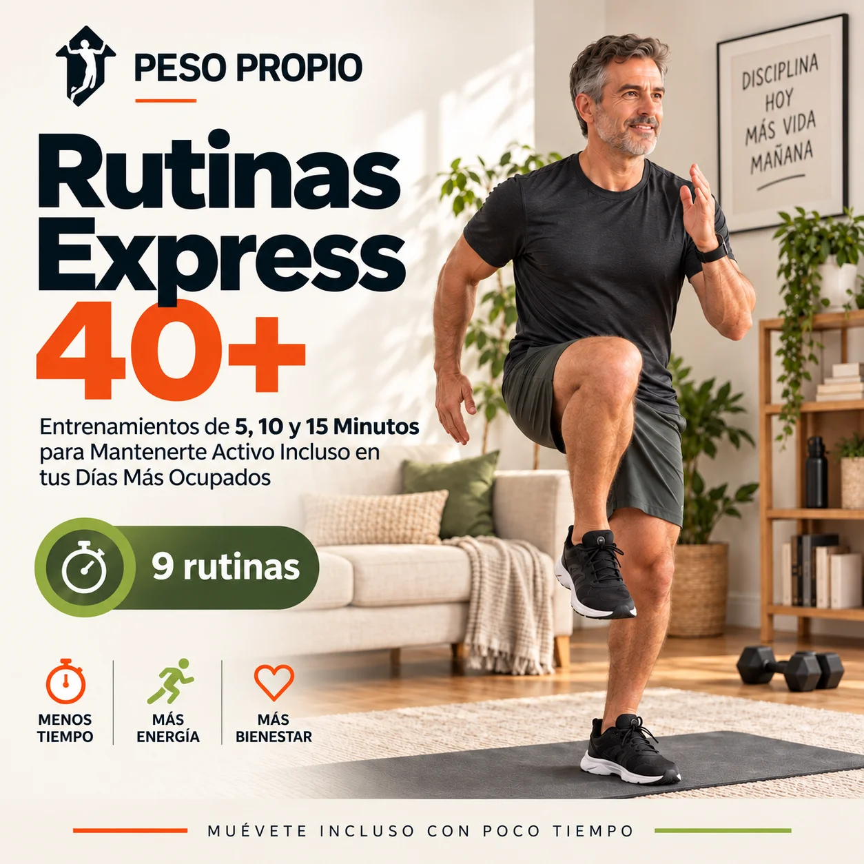 Portada de Rutinas Express 40+